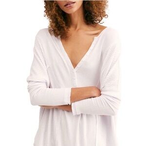 Brand New Free People Leo Henley Tee